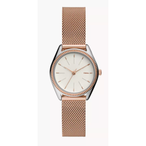 Bracelet de montre Fossil ES4573 Acier inoxydable Rosé 14mm